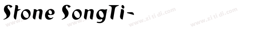 Stone SongTi字体转换